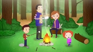 Animation funny cartoons disney Nina Needs to Go ♥♥ Camping ♥♥  short clips ᴴᴰ [upl. by Woodie]