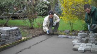 Installation of a Paver Patio [upl. by Danieu]