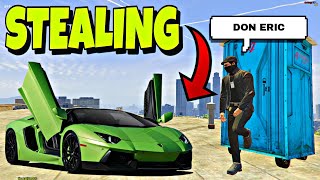 Stealing All quotSPORTS CARquot from rich people in the CITY  GTA 5 [upl. by Ratep]