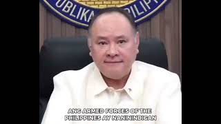 Defense Sec Gilbert Teodoro FAKE ANG KUMAKALAT NA VIDEO HINDI YON ANG ATING PAGULO [upl. by Mabelle157]