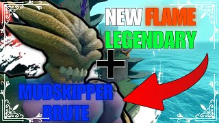 NEW FLAME LEGENDARY  MUDSKIPPER BRUTE  WEAPON  Deepwoken [upl. by Bank949]