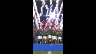 The MOMENT South Africa made history 🏆 Shorts RWC2023 RWCFinal Rugby [upl. by Akemot939]