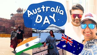 What happens in Sydney on Australia Day  26 Jan  Republic day of India  Australia [upl. by Yraillih]