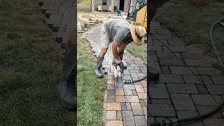 Paver Walkway Installation [upl. by Esahc]