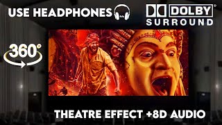 kantara varaha roopam song  Theater experience360°  kantara  Rishab shetty  hombale films [upl. by Eimorej289]