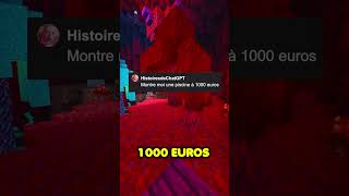 Une PISCINE à 1 EURO vs à 1 000 000 DEUROS 💦😲 [upl. by Vikky]