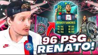 Renato but he has 5 skills 96 MOMENTS Renato Sanches Review FIFA 22 Ultimate Team [upl. by Allisurd]