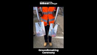 Stanmore College Groundbreaking Ceremony [upl. by Ebneter]