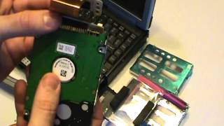 HOW TO INSTALLREPLACE A HARD DRIVE IN A PANASONIC CF29 TOUGHBOOK [upl. by Akiem]