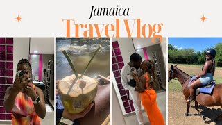 Jamaica Travel Vlog Riu Palace Montego Bay 31st birthday Bamboo rafting Pool party amp More [upl. by Deena]