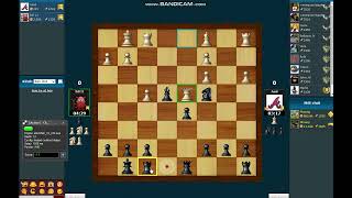 ChessbotX plays on gamevhnet blitz 50 [upl. by Ardnikat]