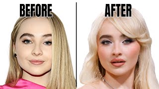 Deconstructing Sabrina Carpenters Dramatic Transformation Plastic Surgery and Cosmetic Procedures [upl. by Roxi]