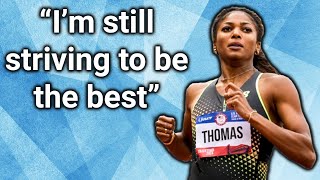 When Gabby Thomas Realized She Could Win Olympic Gold [upl. by Enitselec718]