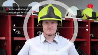 Rosenbauer video training HEROS helmet [upl. by Ahseenal]