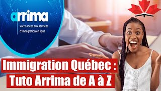 IMMIGRATION CANADA  Voici Comment créer et soumettre votre profil sur ARRIMA [upl. by Roseanne243]