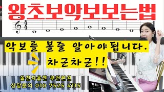 🎹쏠전자올겐 배우기 악보보는법기초반  음표익히기  음악이론 [upl. by Shiller]