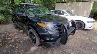 2014 Police Interceptor Utility first drive [upl. by Aneeroc]