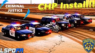 California Highway Patrol Pack Install  By Request  PoliceAcademy  criminaljusticeyoutube [upl. by Waldman]