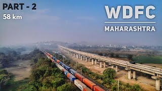 Western Dedicated Freight Corridor Progress  Maharashtra JNPT Update  Part2 [upl. by Orsino]