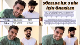 Sözelden nasıl ilk 3 bine girdik Sözelden meslek önerilerimiz neler [upl. by Acyre353]