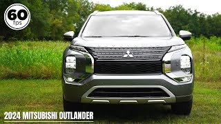 2024 Mitsubishi Outlander Review  NOW With 2yr30k Miles of FREE Maintenance [upl. by Lisk]