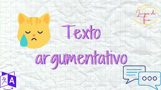 Texto argumentativo [upl. by Saile]