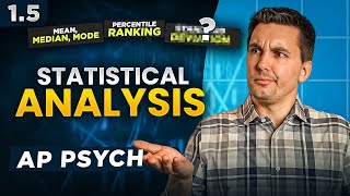 Statistical Analysis in Psychology AP Psychology Review Unit 1 Topic 5 [upl. by Iniffit]