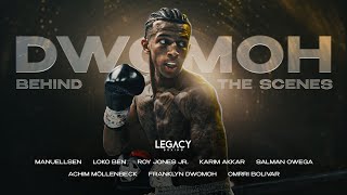 Franklyn Dwomoh vs Omrri Bolivar  BEHIND THE SCENES 4K  Legacy Boxing [upl. by Artima]