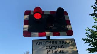 Late Start Nantwich Shrewbridge Road Level Crossing  Cheshire [upl. by Atinauj469]