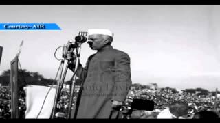 Jawaharlal Nehrus speech delivered on 15th August at Red Fort [upl. by Anitak248]