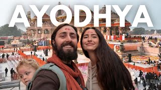 Foreigners Visit AYODHYA 🇮🇳 Exploring Indias New Ram Mandir Hanuman Temple amp More [upl. by Aneeuqahs]