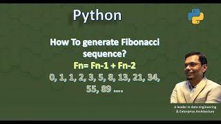 What is Fibonacci sequence  Generate Fibonacci sequence number By Python [upl. by Imailiv]