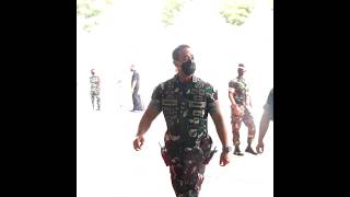 Gagahnya Jenderal Andika Rambo Perkasa Panglima TNI tniad kopassus komando viralvideo shorts [upl. by Newcomer]