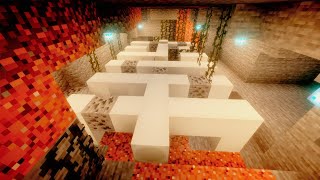 RARE Minecraft 117 seed FOSSIL AT SPAWN CREEPY Minecraft 117 fossil seeds [upl. by Orat]