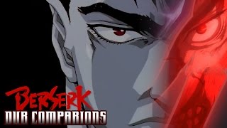 BERSERK English Dub Voice Comparison [upl. by Anig]