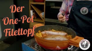 OnePot Filettopf mit Kartoffeln und Gemüse  4 REIFEN 1 KLO [upl. by Raval101]