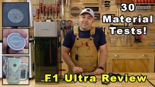 30 Tests On The NEW xTool F1 Ultra  Full Review [upl. by Mullins]