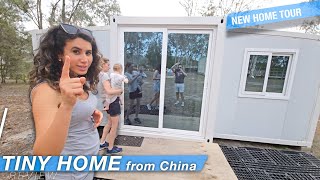 I Bought a CHEAP Shipping Container TINY HOME from China and ITS GREAT [upl. by Furlong]