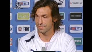 Andrea Pirlo parla del rigore cucchiaio a Joe Hart [upl. by Emmie]