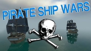 GMod Pirate Ship Wars [upl. by Ahsuatan]