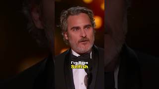 Joaquin Phoenix Emotional Oscar Speech joaquinphoenix [upl. by Ha234]