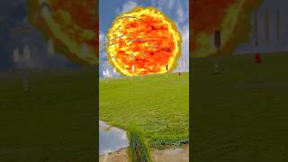 solar system planets revolve around sun fireball fireballfight shortseed vfxworld vfxworld [upl. by Essile]