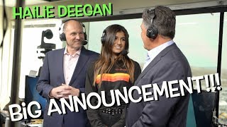 HAILIE DEEGANS BIG ANNOUNCEMENT [upl. by Roper]