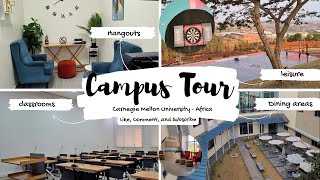 Campus Tour Carnegie Mellon UniversityAfrica [upl. by Mclyman997]