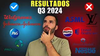 RESULTADOS Q3 2024  EMPEZAMOS CON CAÍDAS🩸 [upl. by Narf]