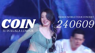 COIN 코인 硬币  IU HEREH CONCERT 2024 KUALA LUMPUR DAY2 240609  090624 [upl. by Noby]