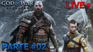 Domingou God of War Ragnarök Modo Historia Parte 02 🔴AO VIVO🔴 [upl. by Adora]