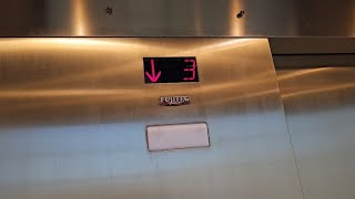 Bizarre Chime Scenic Fujitec Elevator  Lincoln Park Center Kettering OH [upl. by Nnasor894]