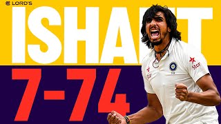 Ishant Sharmas Career Best Bounces India to Victory  England v India 2014  Lords [upl. by Anyrak]