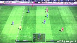 PES 2010 Gameplay  FC Barcelona v Liverpool FC  GameCom2009 [upl. by Vida]